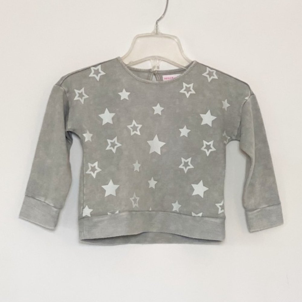 DESIGN HISTORY Star Studded sweatshirt NEW